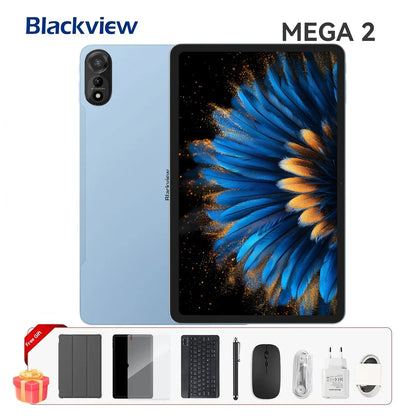 Blackview MEGA 2 Tablet PC Set With Keyboard, Mouse, Stylus, 12'' 2K Display 12GB+24GB RAM 256GB ROM, Android 15 Tablet, 9000mAh