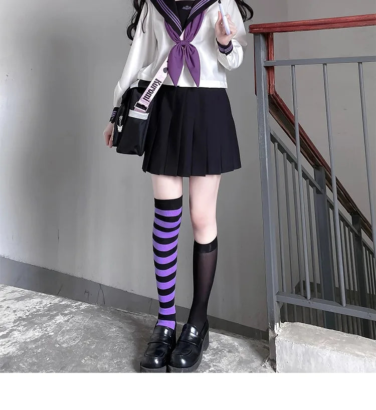 jk uniform Japanese student JK sailor suit long-sleeved intermediate suit Cosplay-Friendly Uniform Cute Japanese Style Uniform