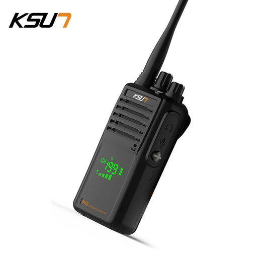 KSUN Walkie Talkie Waterproof Walkie Talkie Long Range Communication VHF Radio Professional Transceivers Radio For Kayak P85