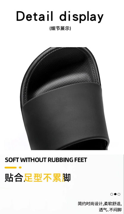 Summer Mens Breathable EVA Slides Men Beach Slippers Indoor House Home Slipper Soft Lightweight Slipers 46 47 48 New 2026