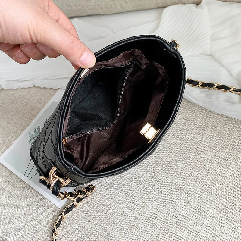 Design Handbag Shoulder Bags for Women Small Luxury Crossbody Bag High Quality Soft Leather Purse New Ladies Small Square Bag