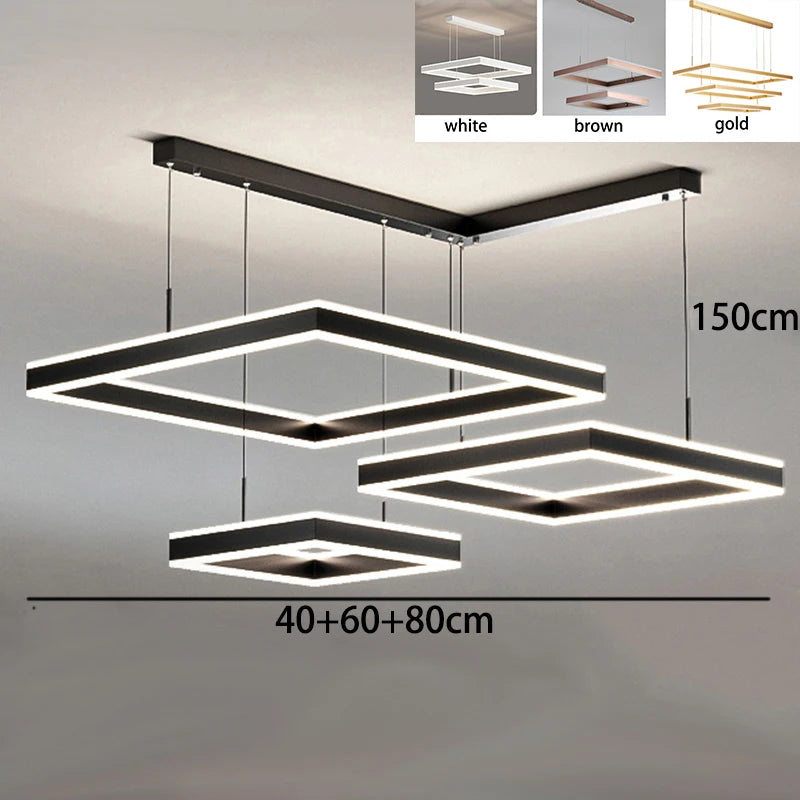 Modern home decor led lights pendant light lamps for living room Chandeliers for dining room hanging light indoor lighting