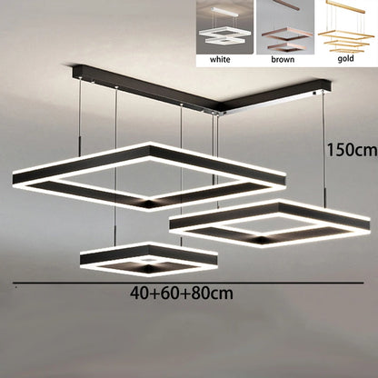 Modern home decor led lights pendant light lamps for living room Chandeliers for dining room hanging light indoor lighting