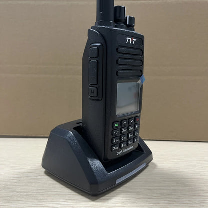 Tyt Dmr Md-Uv390Plus Digital Walkie Talkie Long Range 10W Vhf Uhf Sms Dual Band Waterproof Ham Radio Gps Aprs Aes256