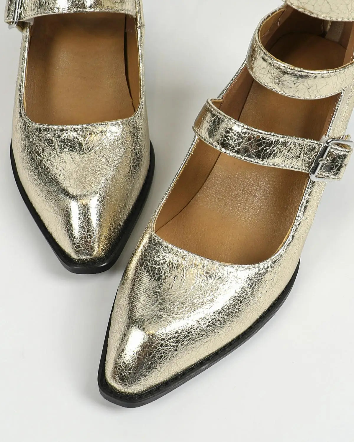 Women Summer Boots Retro Design Belt Buckle Roman Cool Boots High Thick Heel Hollow Golden Silvery Black Sandals for Woman