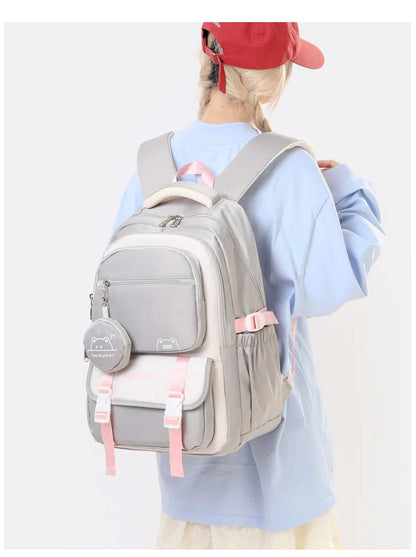 Waterproof light Weight Girls Backpacks School Bags for women Fashion travel bag printing child School Backpack mochila infantil