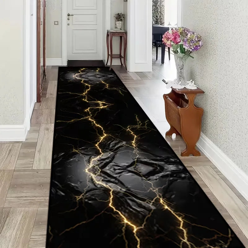 Luxury Golden Pattern Carpet Bedroom Room Bed Blanket Runner Rug Shoes Room Living Room Bedroom Kitchen Rugs Washable Carpet Mat
