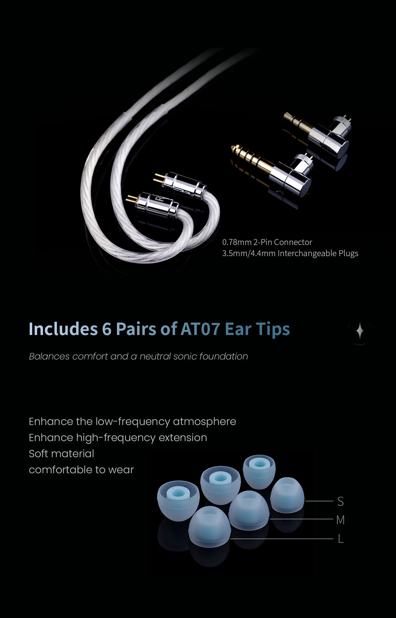 EPZ P40 Star Trails PZT Ceramic In-Ear Earphone HiFi Monitoring Wired Earphone 2DD+1Planar Hybrid Drivers Detachable IEMs Cable