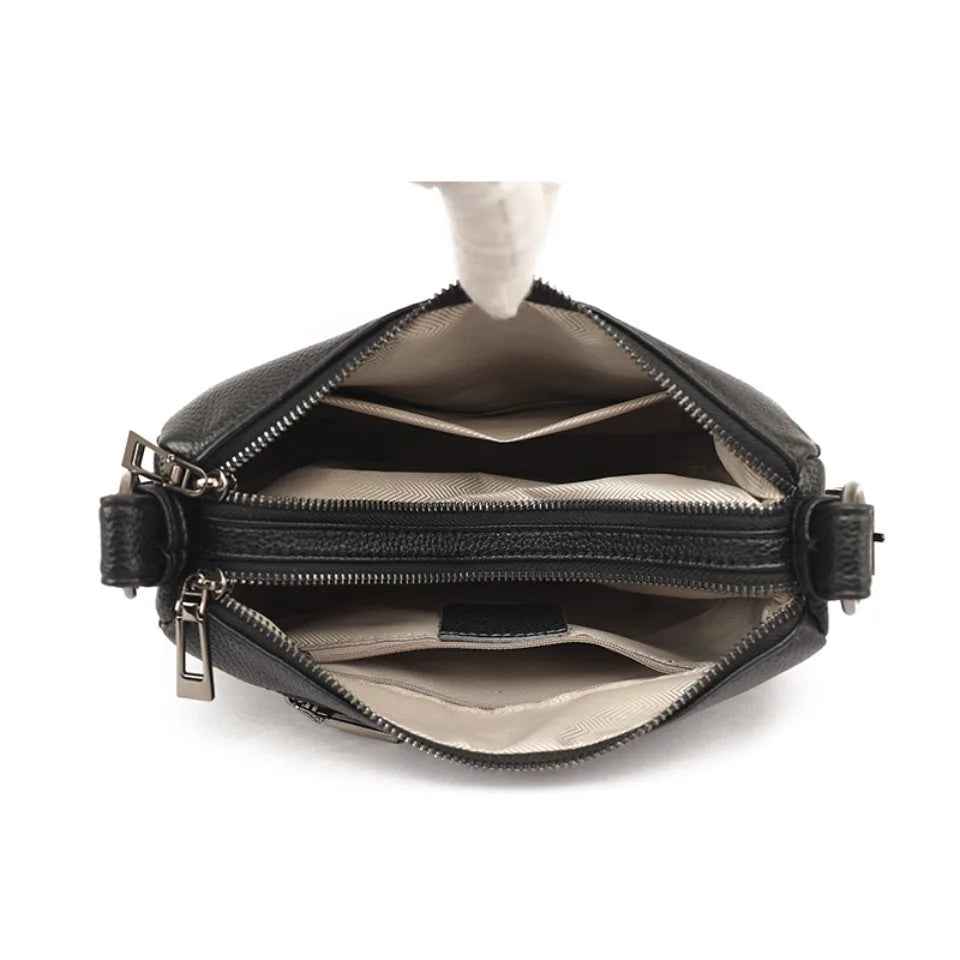 100% Genuine Cow Leather Luxury Handbags Women Bags Designer Ladies Crossbody Shoulder Bags for Women Top Quality Sac A Main New