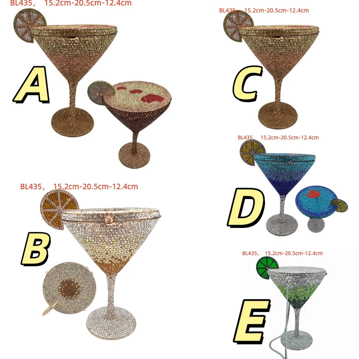 Champagne Bottle Bag Hollow Rhinestone Diamond Evening Bag Party Wedding Banquet Clutch Purse for Women Sac De Marque Luxe Femme