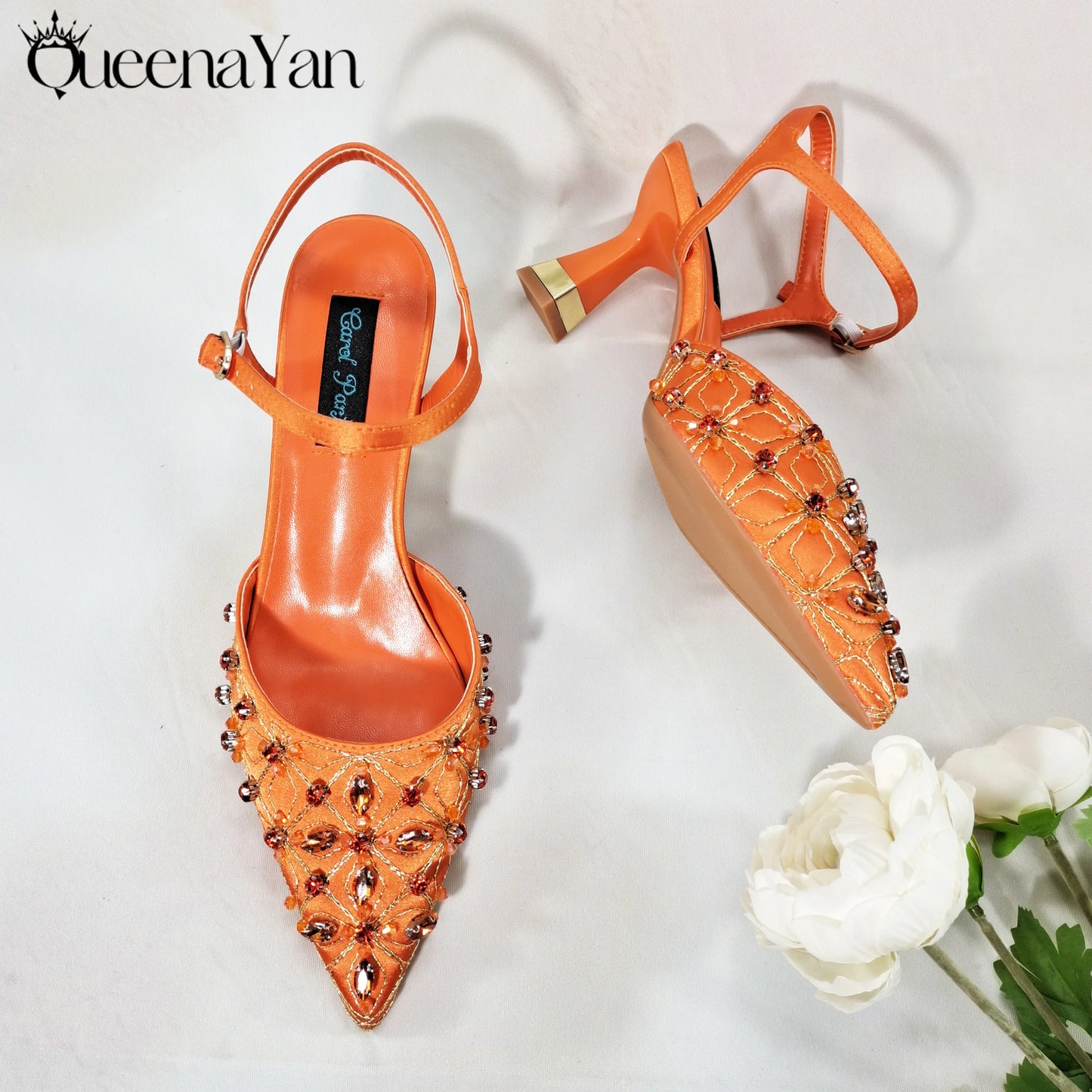 Festive Elegance:Spot Goods High Quality Women's Pumps Fashion Design For Nigeria Wedding Party Ladies Shoes