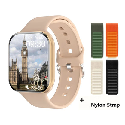 GPS Smart Watch Men For Apple Watch 10 Series Always On Display Body Temperature BT Call NFC Women DT Smartwatch For IOS Android