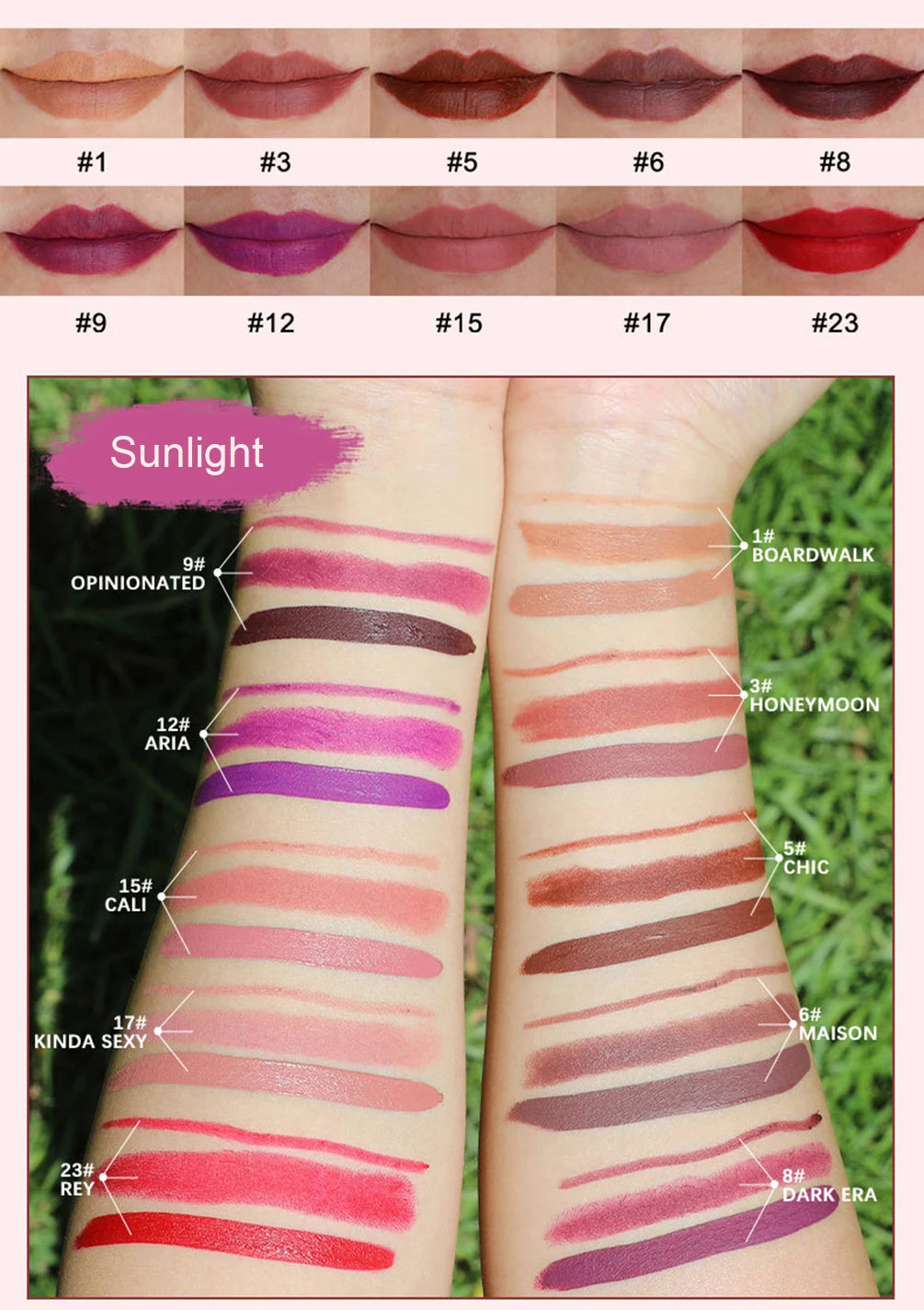 Private Label Lip Set Three-piece Lip Liner Matte Lipstick Lip Gloss Moisturizing Long-lasting High Pigment Lip Kit Wholesale