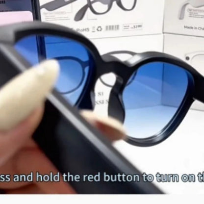 Smart Glasses Color-changing Lens AI Image Recognition Dialogue Simultaneous Interpretation Anti-shake Camera Glasses Gifts