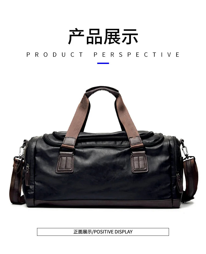 Tilorraine 2025 new men's travel bag, handbag, shoulder large capacity bag can hold shoes