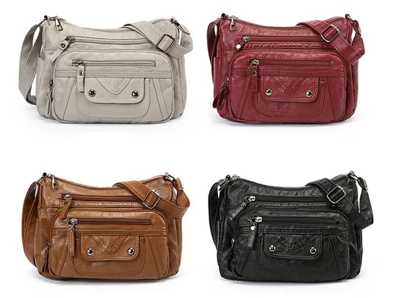 High Quality Leather Handbags Women Bags Luxury Brand Designer Shoulder Crossbody Hand Bags for Women 2024 Purses and Handbags