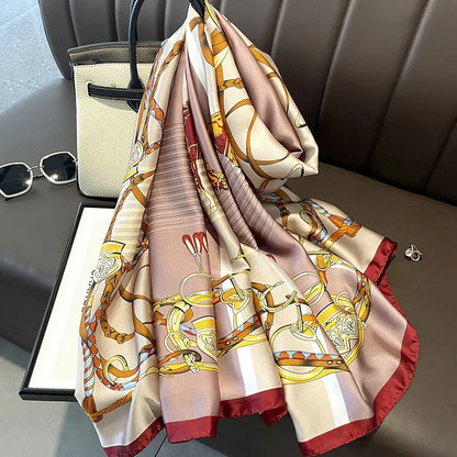 Women's Ethnic Style Printing Shawl Casual Fashion Scarf Travel Photo Outdoor Beach Scarf Shawl