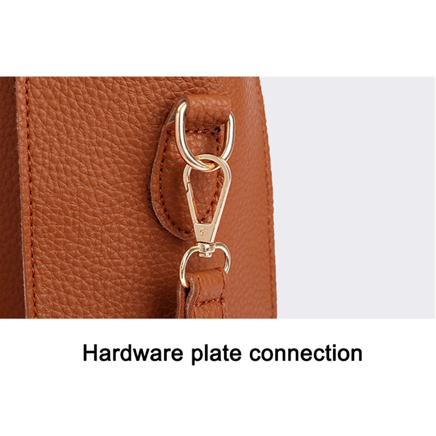 4pcs/set Women Elegant Tote Bags Heavy Duty Multiple Colors Available Bag for Eyeglasses Phones Cosmetics