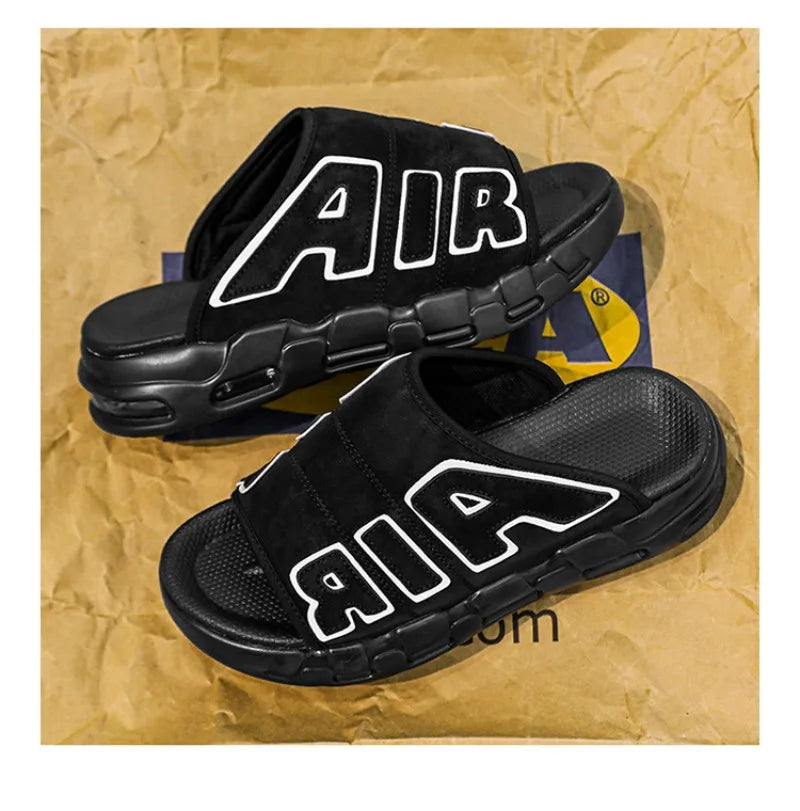 Men's Slippers 2025 Summer Breathable Slippers Large Fashion Platform Casual Shoes for Men New Light Sneakers Zapatos De Hombre