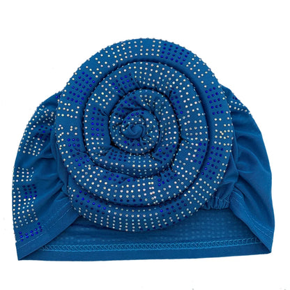 Summer Breathable Turban Cap for Women Muslim Under Scarf Cap African Lady Head Wraps Bonnet