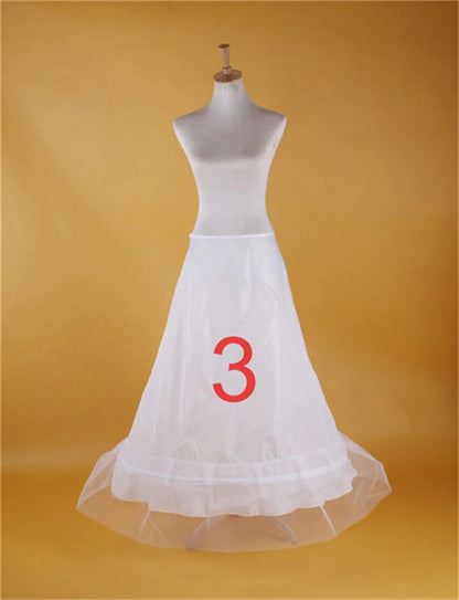 New Bridal Wedding Petticoat Underskirt Prom Hoop Crinoline Fancy Skirt Slip 11 Styles Customized
