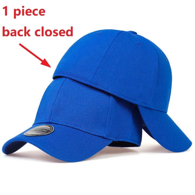 Back Closed Baseball Caps Full Closure Snapback Hats Hip Hop Hat for Men Women58-60cm Dad Hats Cap Kids Adults