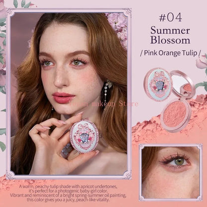 Flower Knows Set Midsummer Fairytales Make up Gift Box Eye Brow Palette Powder Blusher Eyebrow Concealer Lipgloss For Women