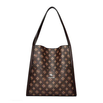 Genuine Brand High Quality Leather Casual Tote Luxury Handbags Women Bags Designer Shoulder Top-handle Bags for Women Sac A Main