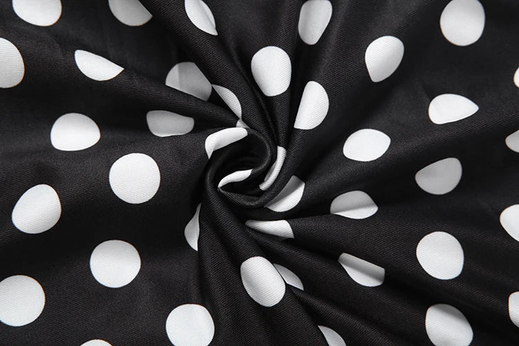 Nibber Wild Trend Romper Women Fashion Swing Collar Sexy Hottie Backless Polka Dot Print Halter Midnight Party Street Clubwear