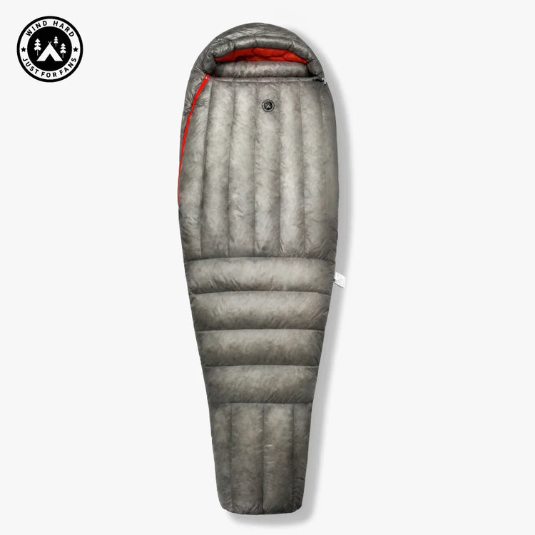 AEGISMAX Wind Hard Dusk Upgrade Ultralight Down Sleeping Bag 7D Nylon DWR 800FP Waterproof Outdoor Hiking Down Pro Sleeping Bag