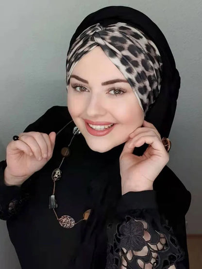 Muslim Modal Scarf Silk Abaya Hijab Islamic Jersey Hijabs For Woman Abayas Dress Turbans Crinkle Turban Instant Arabic Head