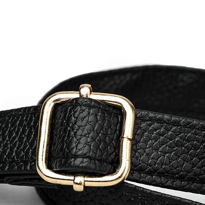 New Women's Large Capacity Contrast Color Handbag PU Leather Letter Embossed Ladies Shoulder Bag Designer Crossbody Bag