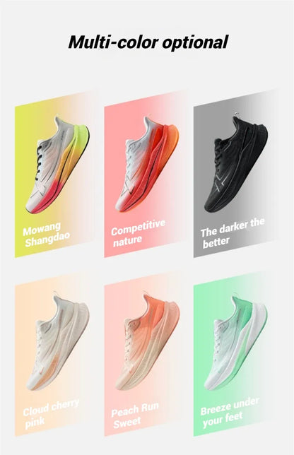 Xtep 2000km 3.0 Running Shoes For Women 2025 Spring Sneakers Cushioning Training Jogging Wear-Resistant Lightweight 875118110034