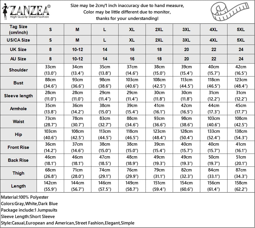 2025 ZANZEA Fashion Summer Women Party Jumpsuits Short Sleeve V-Neck Casual Rompers Playsuits Solid Elegant Pockets Streetwear