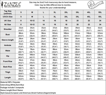 2025 ZANZEA Fashion Summer Women Party Jumpsuits Short Sleeve V-Neck Casual Rompers Playsuits Solid Elegant Pockets Streetwear