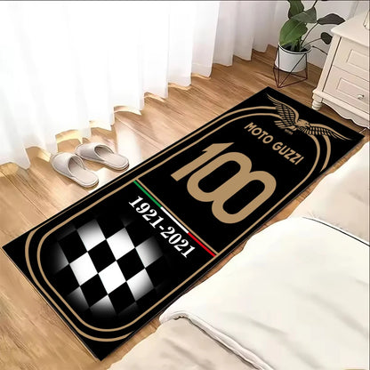 Moto G-Guzzi Bedrooom Anti Slip Anti Stain Easy Wash Door Mat Rug Room Door Mat Garage Motorcycle Mat Home décor