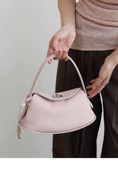 Genuine Grade Women's Leather Handbag Luxury Deisgner Brand Ladies Small Shoulder Crossbody Purses Bags for Woman Tote 2026 New