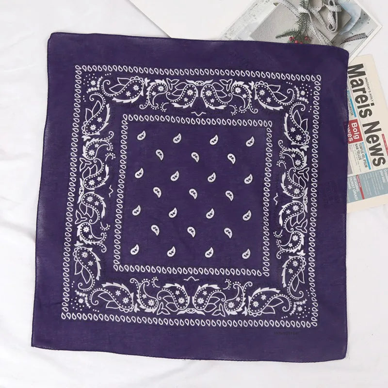 21 Colors Summer Ip Hop Bandana Casual Elegant Thin Breathable Neck Women Head Wrap Hair Scarves Shawl for Women/Men/Boys/Girls