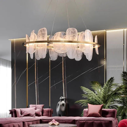 Nordic Style Simple LED Pendant Lights for Living Dining Room Kitchen Food Tables Chandelier Home Decor Hanging Light Fixture