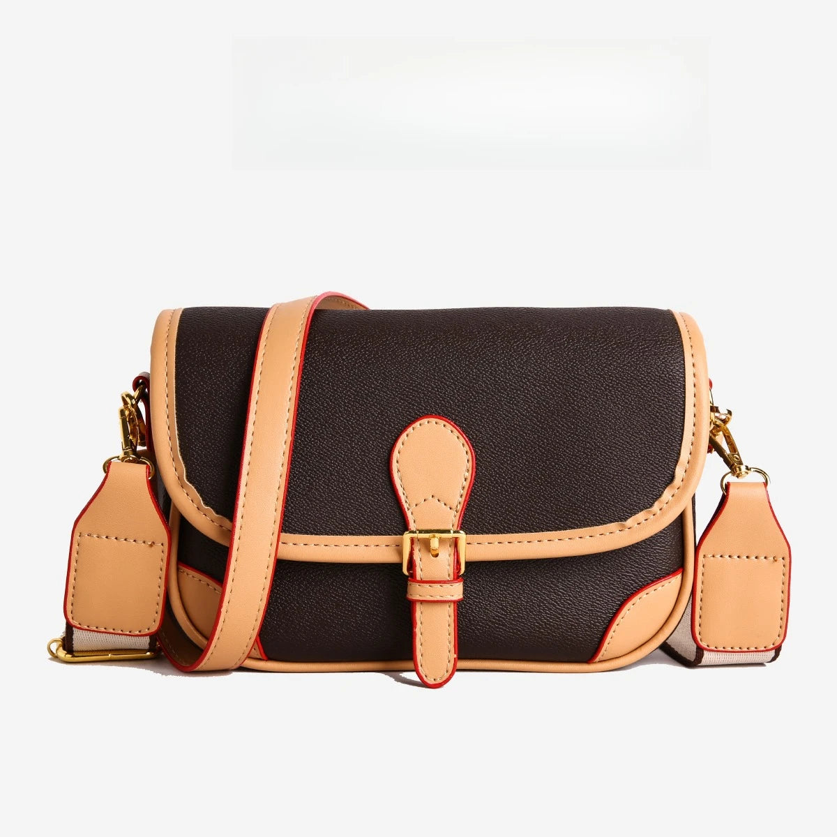 Fashion Women's Shoulder Bag Vintage Simple PU Leather Crossbody Bags for Women Luxury Designer Bag Ladies Purses and Handbags