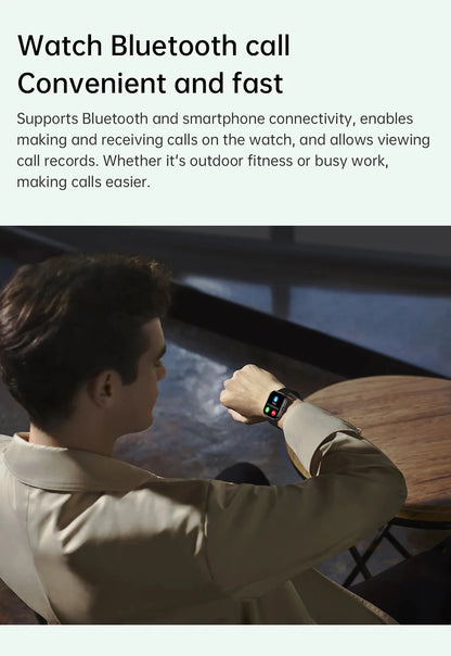 2026 New Smart Watches Women Full Touch Screen Bluetooth Call Waterproof Sport Fitness Tracker Lady Watches Smartwatch For Men