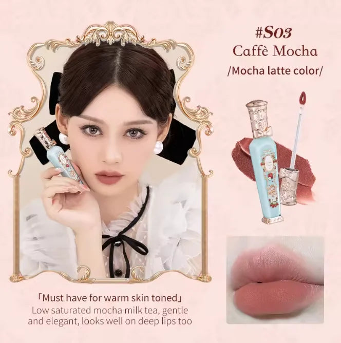Flower Know Strawberry Rococo All-In One Gift Set Makeup Kit Full Professional Garden Mirror Blush Powder Lip Cream Flowerknows