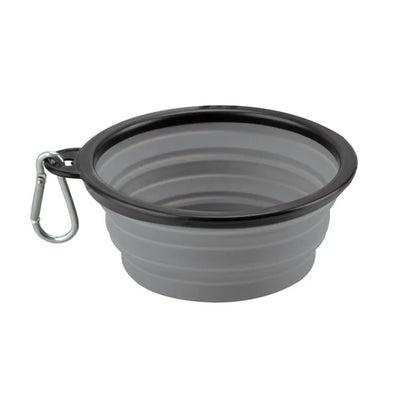 Durable TPR Portable Pet Food Bowl for Cats And Dogs Silicone Collapsible Travel Outdoor Water Food Bowl for Pets
