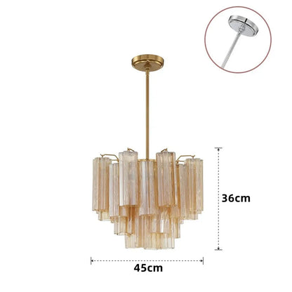 French Style Artistic Chandelier Medieval Colored Glass Retro Lighting for Living Room Dining Room Bedroom Villa Staircase Home
