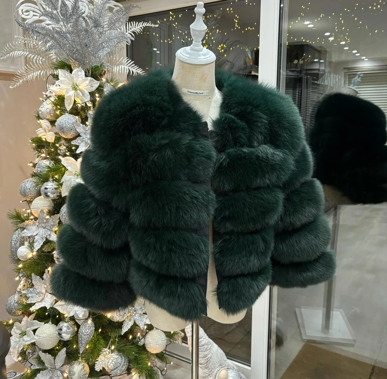 Women's Fur Coat Fox Fur Jackets for Women Clothing Natural Real Fox Fur Jacket Coats for Women Fur Jacket in Promotion