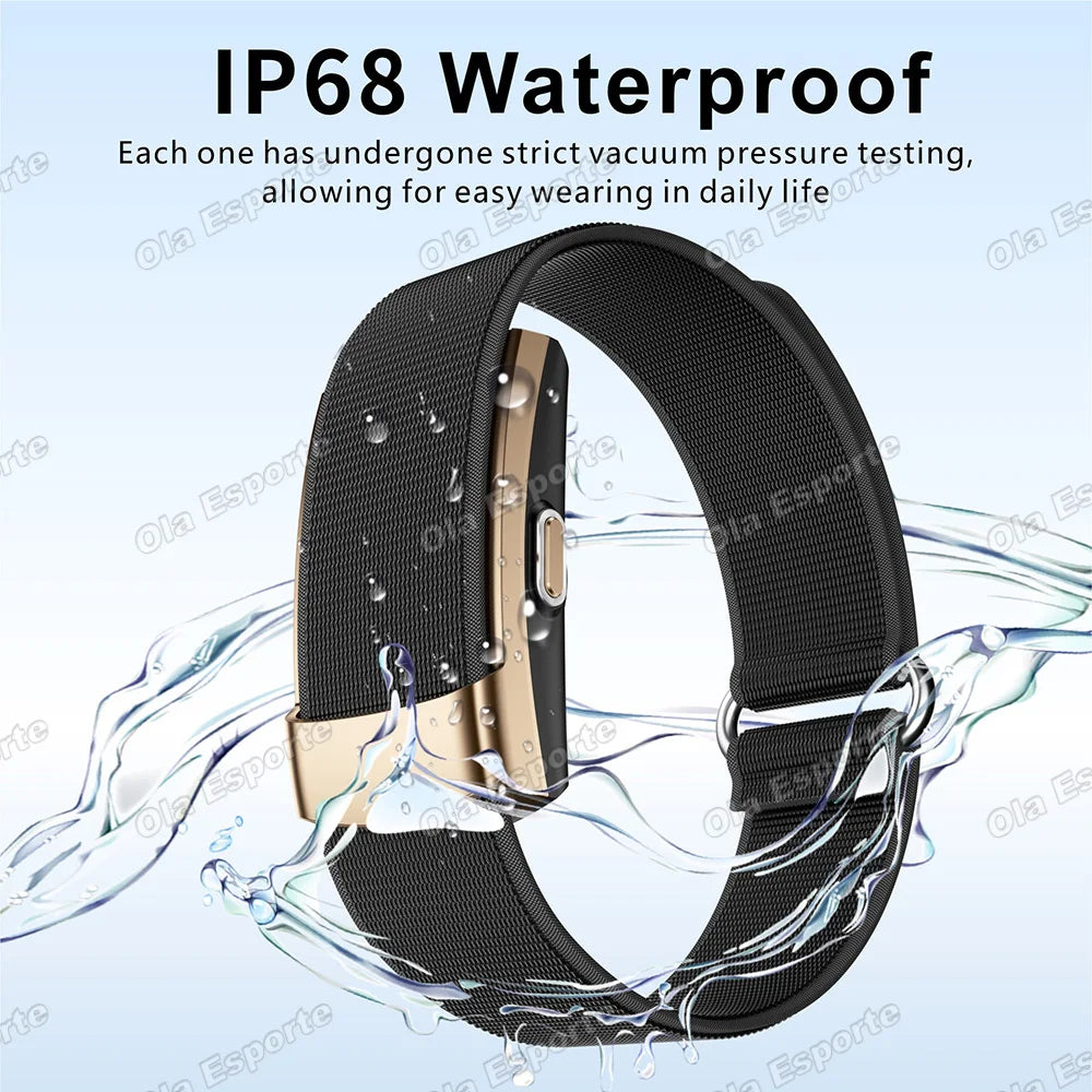 2026 Health Smart Bracelet Heart Rate Blood Oxygen Monitor Pedometer Sport Fitness Electronic Bracelet Men Women Smartwatch Hw12