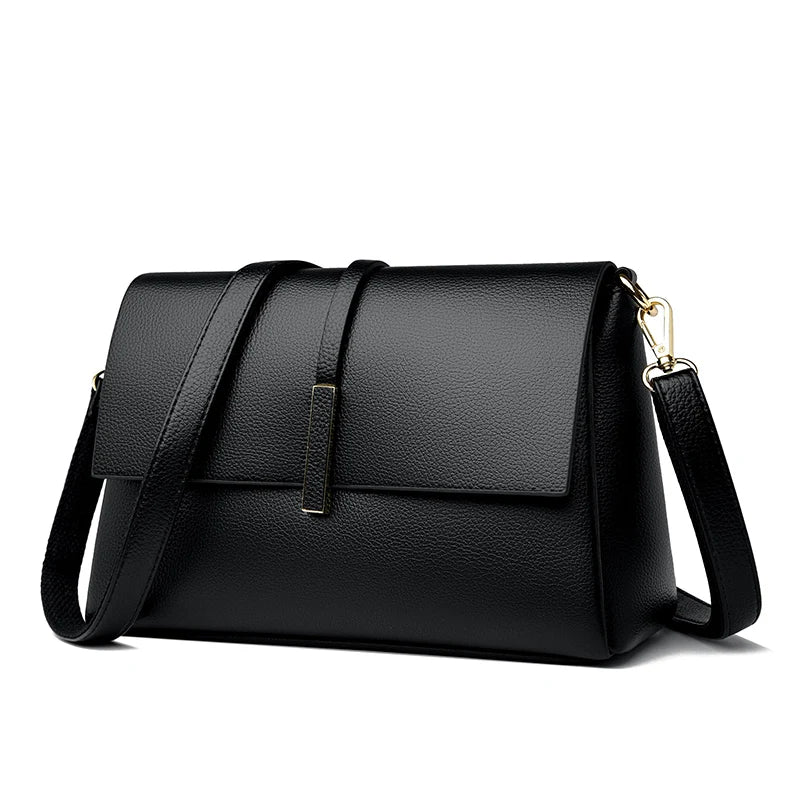 Soft Leather Luxury Shoulder Crossbody Bags for Women 2023 Fashion Purses and Handbags Designer Fashion Ladies Messenger Bag Sac