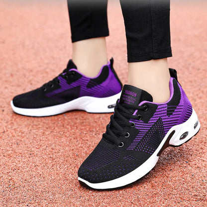 Women Platform Casual Sneakers Shoes Mesh Breathable Running Shoes Chunky Summer Sports Tenis Shoes 2025 Luxury Vulcanize Shoes