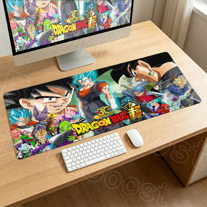 Anime Gaming Anti-slip Mousepad 300x600mm Computer Gamer Carpet Gift Dragon Ball Vegeta Lock Edge Deskmat XL Laptop Keyboard Rug