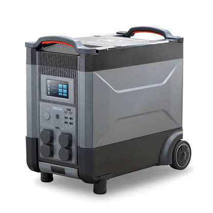 4000W 3456Wh LiFePO4 Portable Power Station UPS Solar Generator MPPT
